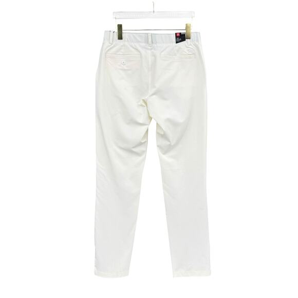 Under Armour NWT Women's Cream White Fitted Moisture Wicking Golf Pants 1272344 - Picture 4 of 11